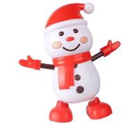 Odoukey Snowman Danzante con Musica e luci interattive Twerking Snowman con mosse di Danza Agile Easy Setup Electric Moving Christmas Toys for Kids, Dancing Santa