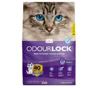 ODOURLOCK Lettiera per gatti alla lavanda - Set %: 2 x 12 kg