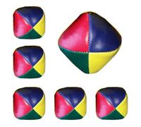 Odowalker 6 Pcs Juggling Balls Set for Beginners Multi-Colored Juggling Balls Mini Durable Juggle Ball Kit Professionals Learning Toy Soft