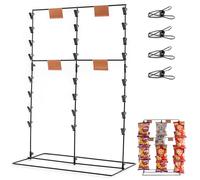 ODOXIA Espositore A Cremagliera per Le Patatine | Espositore per Le Patatine Fritte Sospeso | Espositore per Gli Snack Appeso | Organizza Il Tuo Spazio | Chips Rack Standing (Big)