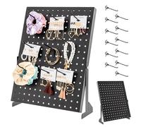 ODOXIA Pegboard | Pannello portautensili | Ganci neri per Pegboard per la casa, il negozio, l'ufficio | Pannelli espositivi