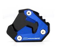 ODRNSMBUI per M1000XR M 1000XR 2024 2025 Supporto per Estensione Cavalletto Laterale per Moto Accessori per Piastra di Supporto(Blue-A)