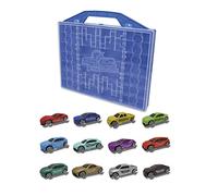 ODS 41340 Silver Wheel, Valigetta porta auto con 6 macchinine