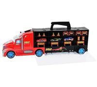 Hot Wheels Transporter Valigetta Bisarca con 4 Auto