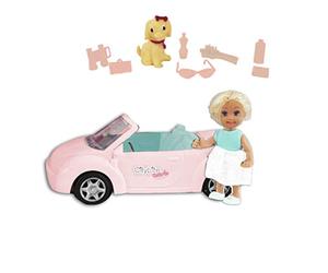 ODS 44409 City Life Mini Auto Cabrio, con Bambolina