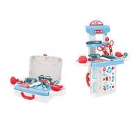 ODS - Baffi, Valigetta Veterinario Giocattolo Trasformabile in Playset, Inclusi Accessori per la Cura del Cucciolo, Età Consigliata +3 Anni