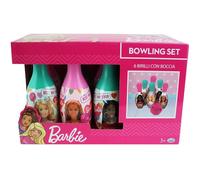 Ods Barbie Set Bowling con 6 Birilli e Palla in plastica