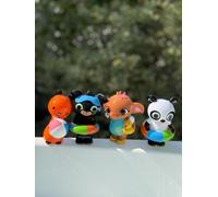 ODS - Bing - Set 4 Personaggi per Bagnetto Deluxe, Misura 10 cm, Materiale PVC,