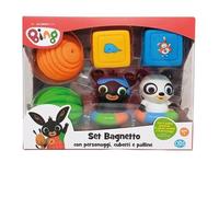 Ods Bing Set Bagnetto Con Personaggi, Cubotti E Palline