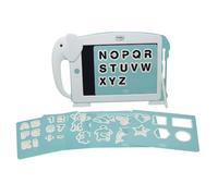 ODS - Maday Lavagnetta LCD Scrivi e Cancella, Tavoletta Grafica Bambini a Forma di Elefante, Inclusi Pennino e 6 Stencil, Schermo Monocolore da 10.5", Età Consigliata 4+ Anni