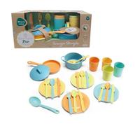 ODS - Maisonelle Bio, Servizio Stoviglie con Pentole, Padelle, Bicchieri e Posate, Giocattolo per Bambini, Età Consigliata +3