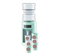 ODS Maisonelle Distributore dell'Acqua con luci e Accessori Inclusi. Idoneo al Contatto con Bevande liquide Non Superiori a 70 °C, Colore Bianco, Azzurro, Media, 44018
