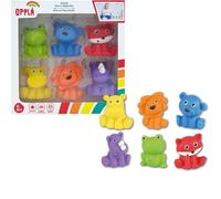 Ods Opplà 6 Animali Colorati Gioco e Bagnetto