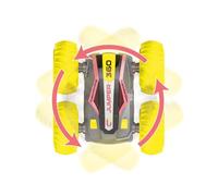 ODS - Radiocom Jumper 360, Macchina Radiocomandata Giocattolo Stile Stunt, 360° Di Evoluzione, Ruote in PVC, Radiocomando 2.4 Ghz, 7 Funzioni, Ricarica USB, Età +6 Anni