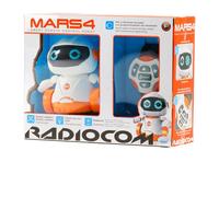 ODS - Radiocom Mars 4, Robot Radiocomandato ad Infrarossi, Controller da Polso a Forma di Orologio, Funzione Movimento, Altezza 10 cm, Età Consigliata +5 Anni