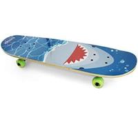 Ods- Skateboard Squalo Mania, Multicolore, 3.ODS56361