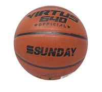 ODS | Sunday Pallone Virtus 640 Palla da Basket in PVC Laminato con Camera d'Aria in Gomma, Diametro 24 cm, Peso 590-640 g, Ideale per Allenamento e Partite