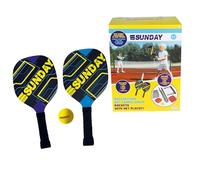 ODS - Sunday, Racchettoni Set Campo Gioco per Giocare in Coppia, con Set Racchette, Pallina di Gomma, Rete Divisoria e Borsa Trasporto, Età Consigliata 5+ Anni