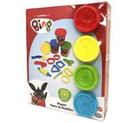 ODS TOYS- Bing Paste da Modellare Giocattolo Prima Infanzia per Bambini. Stimolano creatività e Manualità, Colore Rosso, Giallo, Verde, Blu, 48452
