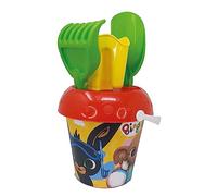 ODS TOYS Set Mare Bing: Secchiello diam. 19 cm. con Paletta, Rastrello e Annaffiatoio, 48890