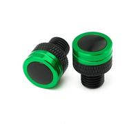 ODSMBK 2 Pezzi M10 Tappi Specchietti Moto Tappi Copri Specchietto Retrovisore Moto per Triumph Street Triple 765 RS S R 675 660 900 GT Tiger 800 Tiger 1200 Accessori per motociclette-Green No Logo