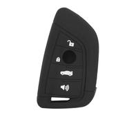 ODSMBK Custodia Portachiavi in Silicone per Auto per BMW X1 X3 X4 X5 X6 F15 F16 F48 G30 G38 525 540 730 740 1 2 5 7 218i G Fem CAS4 Portachiavi Protettore Borsa-Black