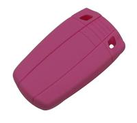 ODSMBK Custodia Portachiavi in Silicone per Auto per BMW X1 X5 X6 1 3 5 7 E Z4 M3 M5 Portachiavi Protettore Borsa-Pink