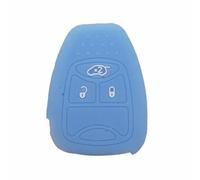 ODSMBK Custodia Portachiavi in Silicone per Auto per Chrysler per Dodge Caliber per Jeep Patriot Liberty Portachiavi Protettore Borsa-Light Blue