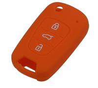ODSMBK Custodia Portachiavi in Silicone per Auto per KIA Rio K2 K5 Sportage Sorento per Hyundai i20 i30 i35 iX20 iX35 Solaris Verna Portachiavi Protettore Borsa-Orange