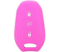 ODSMBK Custodia Portachiavi in Silicone per Auto per Peugeot 208 DS3 5008 DS5 DS6 per Citroen C4 C5 X7 Portachiavi Protettore Borsa-Purple