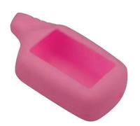 ODSMBK Custodia Portachiavi in Silicone per Auto per Starline B9 B91 B6 B61 A91 A61 V7 Portachiavi Protettore Borsa-Pink