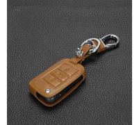 ODSMBK Custodia Portachiavi in Silicone per Auto per VW per Golf 7 GTI R MK7 per Tiguan 2017 per Skoda per Octavia A7 per Seat Leon Ibiza Portachiavi Protettore Borsa-Brown