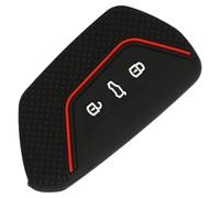 ODSMBK Custodia Portachiavi in Silicone per Auto per VW per Golf 8 Mk8 2020 per Skoda Portachiavi Protettore Borsa-Black