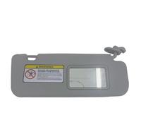 ODSMBK Visiera Parasole Auto Lato Passeggero con Specchio Integrato Destra Visiera Auto per Hyundai per Accent Verna 2011-2015 Parasole per Auto-Gray Right