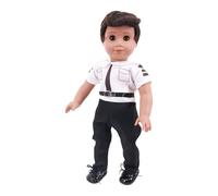 odulu Vestiti per Bambole per Bambole Americane da 18 Pollici- uniformi da chef,cameriere,capitano,infermiera,accessori per bambole da 43-46 cm,per bambole maschili-1 set-E