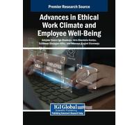 Odunayo Magret Olarewaju Sulaima Advances in Ethical Work Cli (Copertina rigida)