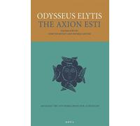 Odysseus Elytis The Axion Esti (Tascabile)