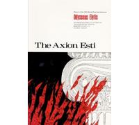 Odysseus Elytis The Axion Esti (Tascabile) Pitt Poetry Series