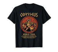 Odysseus World Tour Antica Mitologia Greca L'Odissea Maglietta