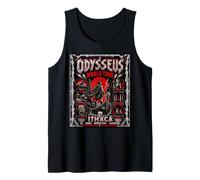 Odysseus World Tour Mitologia Greca Odissea Heavy Metal Canotta