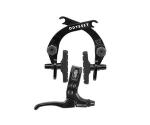 Odyssey Evo 2.5 U-Brake+ Mono Leva + Cavo Kit Nero BMX Evolver Freno Bicicletta