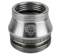 Odyssey Integrated BMX Pro Conical Headset 1-1/8 In. Argento Con Spessore Conico
