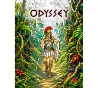 Odyssey Libro da Colorare: 50 Illustrazioni Da Colorare Ispirate Al Viaggio Di Ulisse Nell'Antica Grecia