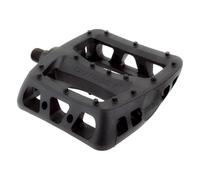 Pedali Twisted PC 9/16' Nero per BMX - Leggeri e Durevoli in Plastica Composita