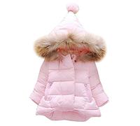 Odziezet Giubbino con Cappuccio da Bambine Bimbe Cappotto Impermeabile Incappucciato Inverno Autunno
