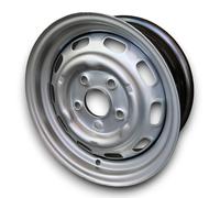 OE Acciaio Stile Cerchione Argento per Porsche 914/6 5,5x15 Et 42