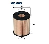 OE685 Filtro olio Filtron