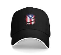 OEBANQGIV Puerto Rico Flag Print cap Outdoor Baseball Caps Snapback Adjustable cap Luxury Hat Polychromatic Winter Hat Men's Hats Women's