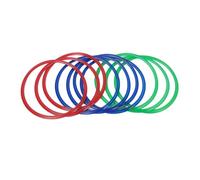 OEBUAFI 10pcs Sensory Hoop Rings, Kids Coordination | Promuove la consapevolezza del corpo, Materiali di alta qualità, Migliora la concentrazione, Ideale per l\'esercizio