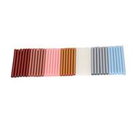 OEBUAFI 42 Stick di Colla a Caldo 7x100 Mm Mini Stick di Colla a Caldo per Pistola per con Forte Adesione, Non Tossico, Ecologico, per Artigianato Fai da Te, Riparazione di